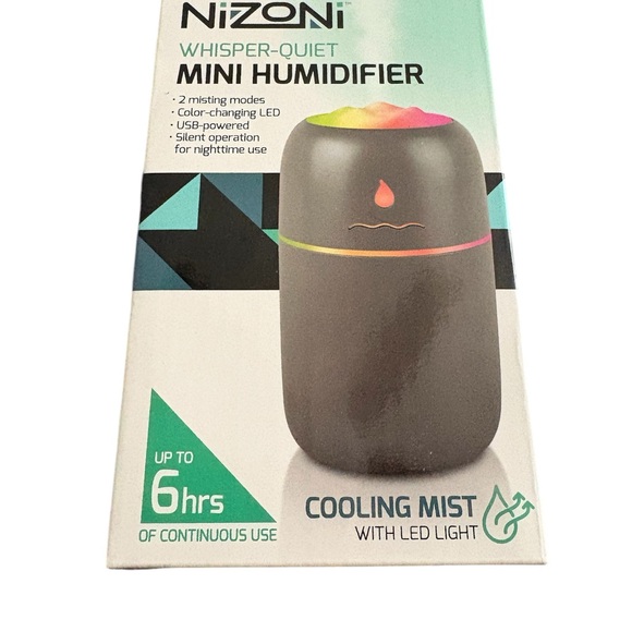 Mini Humidifier with LED Light NEW - Picture 1 of 5